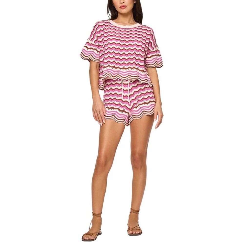Homeyee Womens  2Pc T-Shirt & Short Set